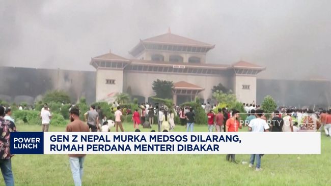 Video: Gen Z Nepal Murka, Rumah Eks PM Dibakar dan Menkeu Dikejar Massa