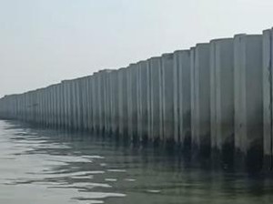 Video: Heboh Tanggul Beton di Laut Cilincing Jakarta Utara