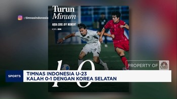 Video: Timnas Indonesia U-23 Kalah 0-1 Dari Korsel di Piala Asia