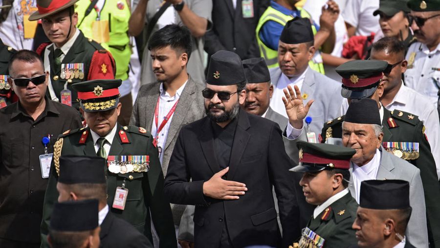 Balendra Shah, mantan rapper dan komposer yang saat ini menjabat sebagai wali kota Kathmandu. (REUTERS/Stringer)