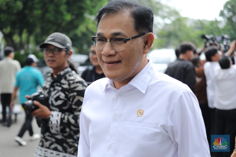 M. Quraish Shihab tiba di Istana Kepresidenan, Jakarta, Kamis (11/9/2025).