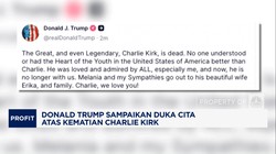 Video: Donald Trump Berduka Atas Kematian Politisi AS, Charlie Kirk