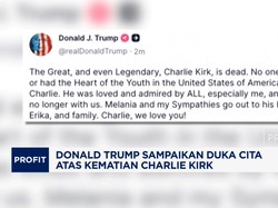 Video: Donald Trump Berduka Atas Kematian Politisi AS, Charlie Kirk