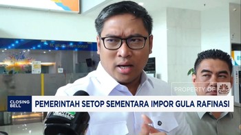 Video: Pemerintah Setop Sementara Impor Gula Rafinasi