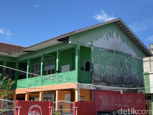Gedung SDN 14 Parepare Ancam Keselamatan Siswa, Plafon Ambruk-Tiang Retak