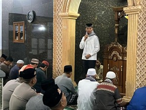 Kapolres Pasuruan Kota Ajak Jamaah Safari Subuh Jaga Kamtibmas