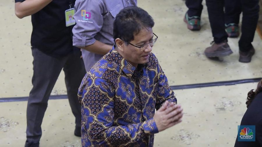 Menteri Keuangan Purbaya Yudhi Sadewa saat menghadiri rapat kerja dengan Komisi XI DPR RI dengan agenda keputusan RKA Tahun 2026 Kementerian Keuangan di Gedung DPR RI, Jakarta, Kamis 11/9/2025). (CNBC Indonesia/Muhammad Sabki)