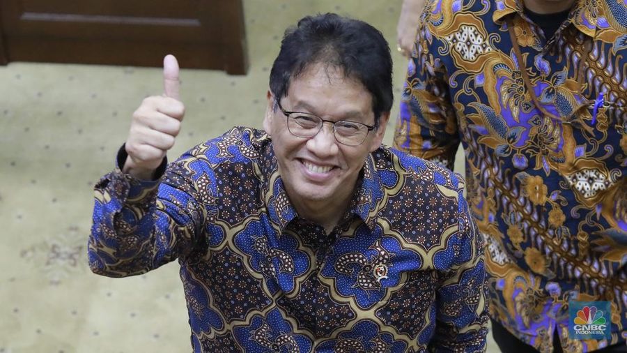 Menteri Keuangan Purbaya Yudhi Sadewa saat menghadiri rapat kerja dengan Komisi XI DPR RI dengan agenda keputusan RKA Tahun 2026 Kementerian Keuangan di Gedung DPR RI, Jakarta, Kamis 11/9/2025). (CNBC Indonesia/Muhammad Sabki)