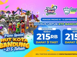 Liburan di Bandung Makin Hemat, Golden Ticket Trans Studio Hanya Rp 200 Ribuan