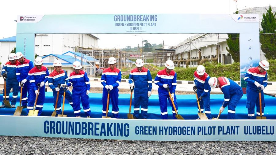Proyek hidrogen Pertamina. (Dok. Pertamina)
