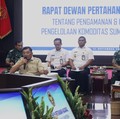 Sjafrie Pimpin Rapat, Terkuak Masih Maraknya Tambang Timah Ilegal