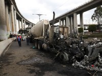 Ngeri! Truk Gas Meledak di Tol, 57 Orang Terluka 19 Parah