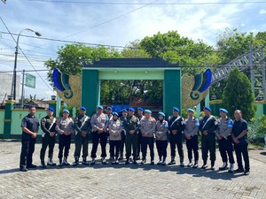 Sipropam Polres Lamongan Jalin Sinergi dengan Subdenpom