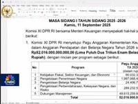 Video: Komisi XI DPR Setujui Anggaran Kemenkeu Rp 52 Triliun di 2026