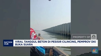 Video: Viral Tanggul Beton Pesisir Cilincing, Pemprov DKI Buka Suara