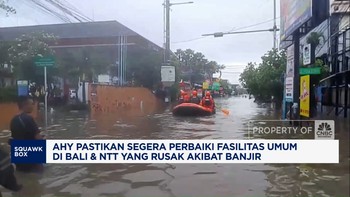 Video: AHY Pastikan Perbaiki Fasilitas Umum Kena Banjir Bali & NTT