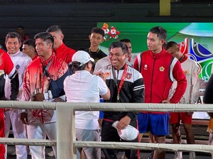Tinju Karangasem Raih Satu Medali Emas di Porprov Bali 2025