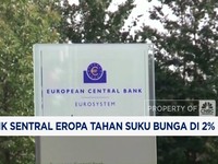 Video: Bank Sentral Eropa Tahan Suku Bunga di 2%