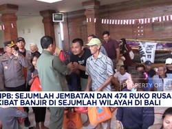 Video: BNPB: Sejumlah Jembatan & 474 Ruko Rusak Akibat Banjir di Bali