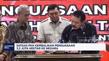 Video: Satgas PKH Kembalikan Penguasaan 3,3 Juta Ha ke Negara