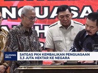 Video: Satgas PKH Kembalikan Penguasaan 3,3 Juta Ha ke Negara