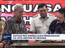 Video: Satgas PKH Kembalikan Penguasaan 3,3 Juta Ha ke Negara