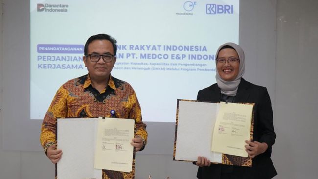 BRI dan Medco EdanP Jalin Kolaborasi Strategis Program Pemberdayaan UMKM