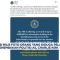 Video: FBI Rilis Foto Diduga Pelaku Penembak Politisi Charlie Kirk