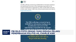 Video: FBI Rilis Foto Diduga Pelaku Penembak Politisi Charlie Kirk 