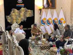 Al Haris Terima Audiensi Hutama Karya, Bahas Operasional Tol di Jambi