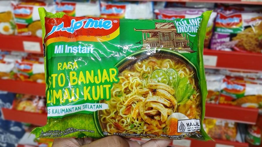 Indomie soto banjar kuit. (Dok. Detikhealth/Aida Adha Siregar)