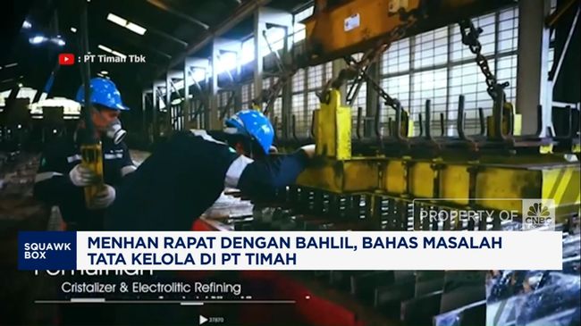 Video: Menhan Rapat Bareng Bahlil Bahas Tata Kelola di PT Timah