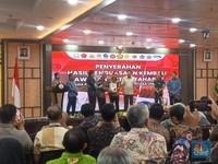 Satgas PKH Serahkan 674.178 Ha  Lahan Hutan Ilegal ke Agrinas