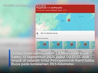 Video: 2 Bulan Berlalu, Kamchatka Rusia Kembali Diguncang Gempa M 7,4