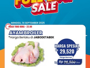 Daging Ayam di Transmart Full Day Sale Banting Harga