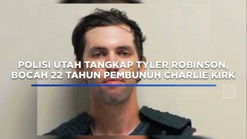 Video: Tyler Robinson, Bocah 22 Tahun Pembunuh Charlie Kirk Ditangkap