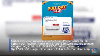 Video: AC di Transmart Diskon Gede+Gratis Ongkos Pasang