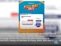 Video: AC di Transmart Diskon Gede+Gratis Ongkos Pasang