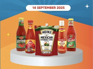 Aneka Produk Saus Tomat & Sambal Diskon 20% di Transmart Full Day Sale!