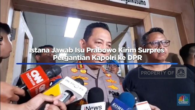 Istana Jawab Isu Prabowo Kirim Surpres Pergantian Kapolri ke DPR