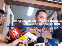 Istana Jawab Isu Prabowo Kirim Surpres Pergantian Kapolri ke DPR