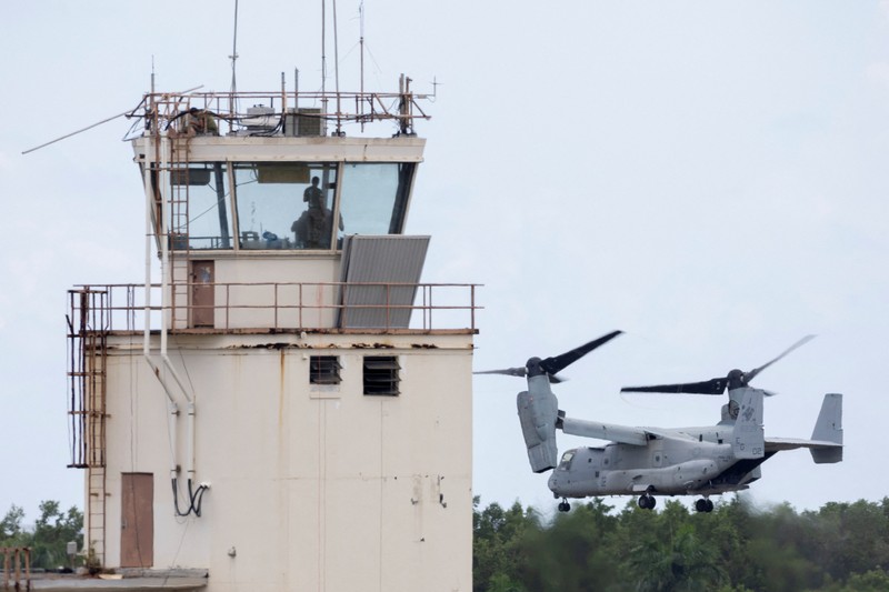Tensi antara Amerika Serikat dengan Venezuela memanas pekan ini.
Washington bahkan mengerahkan lima jet tempur siluman tercanggih F-35 ke Puerto Rico pada Sabtu (13/9/2025), sekutu AS yang merupakan tetangga Venezuela. (REUTERS/Ricardo Arduengo)