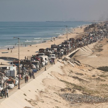 Serangan Israel Hancurkan Gaza, Jutaan Warga Terpaksa Mengungsi