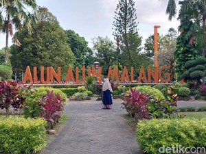 Dipercantik, Alun-alun Merdeka Kota Malang Tutup 3 Bulan Lebih