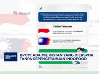 Video: BPOM Buka Suara Taiwan Sebut Indomie Mengandung Etilen Oksida