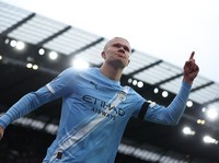 Haaland Bersinar, Manchester City Bantai MU 3-0 di Etihad Stadium