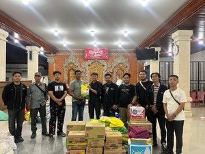 GMNI Bali Salurkan Bantuan untuk Korban Banjir Melalui Gerakan #Salingbantu
