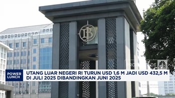Video: Juli 2025, Utang Luar Negeri RI Turun Jadi USD 432,5 Miliar