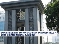 Video: Juli 2025, Utang Luar Negeri RI Turun Jadi USD 432,5 Miliar