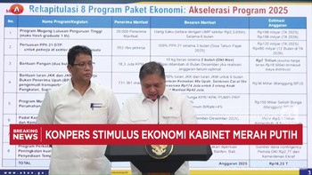 Video: Menko Airlangga Umumkan 8 Program Paket Stimulus Ekonomi